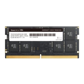 TEAMGROUP Elite SODIMM DDR5 32GB 4800MHz (PC5-38400) CL40 Non-ECC Unbuffered 1.1V 262 Pin Laptop Memory Module Ram - TED532G4800C40D-S01