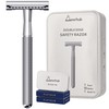 Gearhub Double Edge Safety Razor Stainless Steel Metal Reusable Wet
