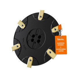 BEOS® Premium Robotic Lawnmower Tuning - Blade Plate for 6 x Blades - Fibreglass Reinforced Blade Disc - Diameter 180 mm - Turntable Compatible with Gardena Minimo & Husqvarna Automower Aspire