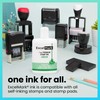 ExcelMark Premium Self-Inking Stamp Refill Ink - 1 oz. (Green)