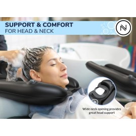 LAS Inflatable Shampoo Basin,Ultimate Comfort Convenience Easy,Portable Hair Washing