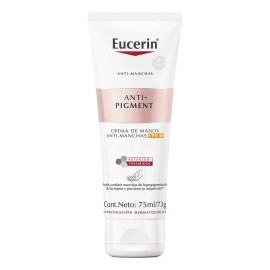 Crema para manos Eucerin Anti-Pigment Crema de manos FPS 30 en tubo de 75mL/73g neutra