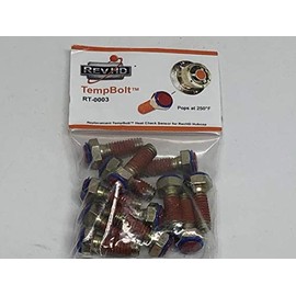 12 Pack of RevHD Replacement Heat Check TempBolts for RevHD Axle Hubcaps