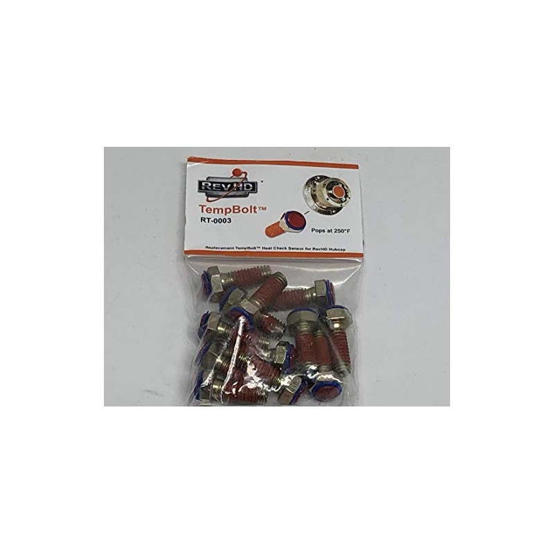 12 Pack of RevHD Replacement Heat Check TempBolts for RevHD