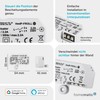 Homematic IP 151347A0 Roller Shutter Actuator – Flush-Mounted, Smart Home,