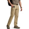CQR Men's Quick Dry Tactical Pants, Water Resistant Outdoor Pants,