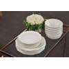 Red Vanilla Country Villa 18 Piece Dinner Set, 1, White