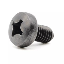 Mercedes Rear License Plate Screws for Mercedes GLE 300d, GLE 350 (Stainless Black)
