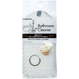 Mameita BS-400 Bathroom Cleaning Sponge, White, Width 3.1 x Depth 2.0 x Height 6.7 inches (8 x 5 x 17 cm), Bathtub, Stink Remover, Plenty of Foaming, 3D Net, New Material