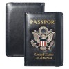 FACATH Funda Porta Pasaporte Cartera de Viaje RFID Blocking Carteras