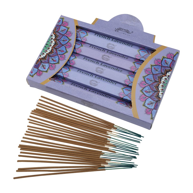 Raajsee Lavender Incense Sticks 15 Sticks x 5 Pack -100%