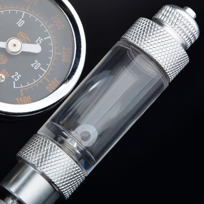 SagaSave Aquarium CO2 Regulator, Dual Check Valve Fish Tank CO2