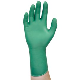 Microflex 93-260 Nitrile and Neoprene Gloves - Disposable, Chemical Resistant, Size Large (Pack of 50)