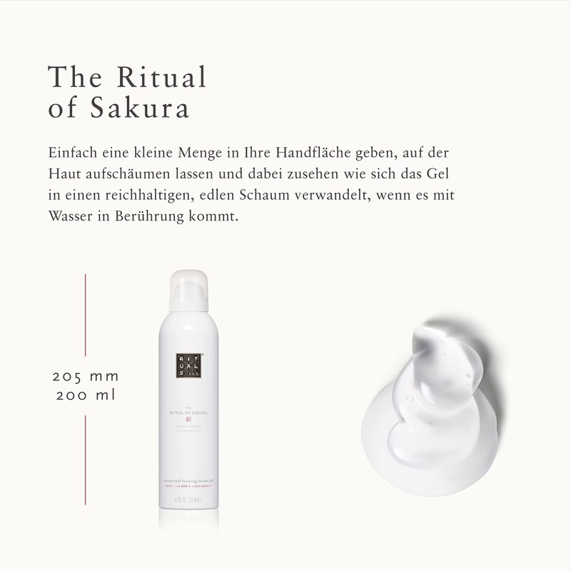 RITUALS The Ritual of Sakura Foaming Shower Gel 200ml -