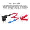 ZOOKOTO 12V Car Add-A-Circuit Fuse TAP Adapter Small ATM APS