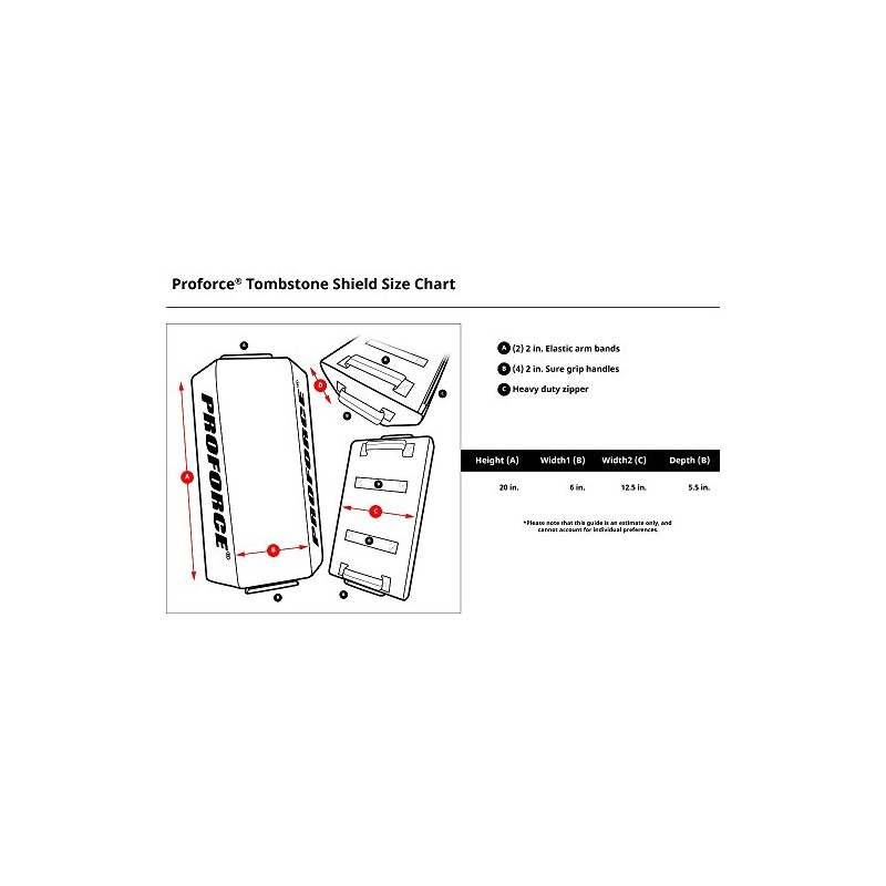 Pro Force Tombstone Punch/Kick Shield