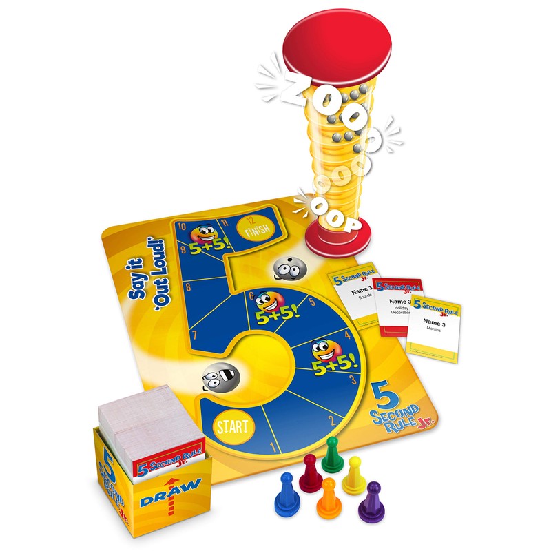 5 Second Rule Junior Family Game, GF002, Multi color
