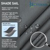 Heyomart Triangular Sun Sail, Waterproof, Sun Protection, Includes Mounting Ropes,