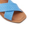 Call It Spring Sandalia Bailia para mujer, Azul/Patchwork, 6 US