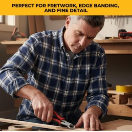 FastCap Pliers Stainless Fret Nippers - Perfect for Carpentry and Woodworking - 05067