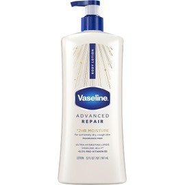 Vaseline Intensive Care Lotion, Advanced Repair Unscented, 32 Ounce