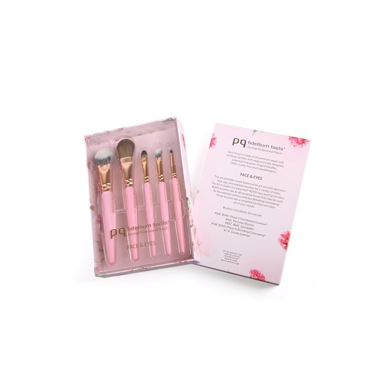 BDELLIUM TOOLS Juego de Brochas de Maquillaje para Rostro y