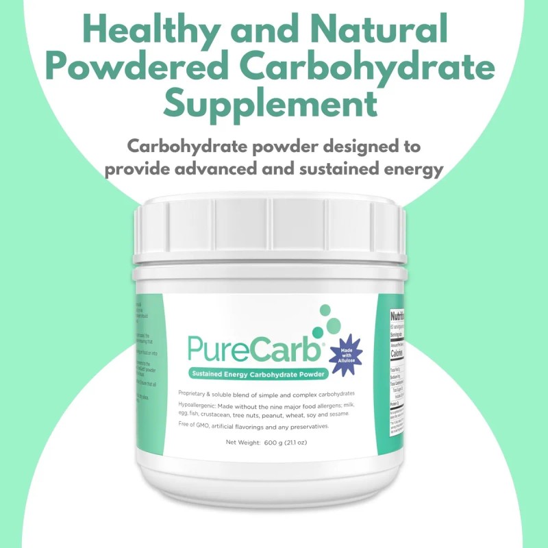 Purecarb Solace Nutrition Energía Carbohidratos 600g