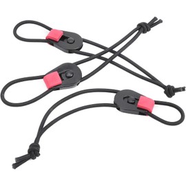 3 Correas para Ataduras de Caña Rápida, Organizador de Correas Elásticas para Ataduras de Cañas de Pescar, Correas de Cordón Elásticas para Soportes de Postes con Ajuste de