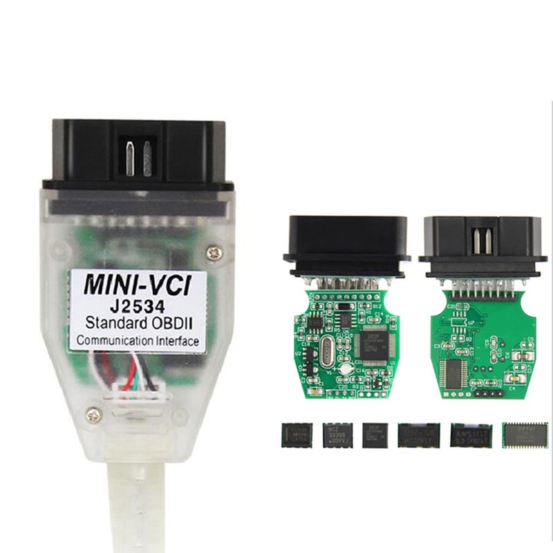 CTobd Mini Vci J2534 Cable Standard Obd2 Communication Interface for