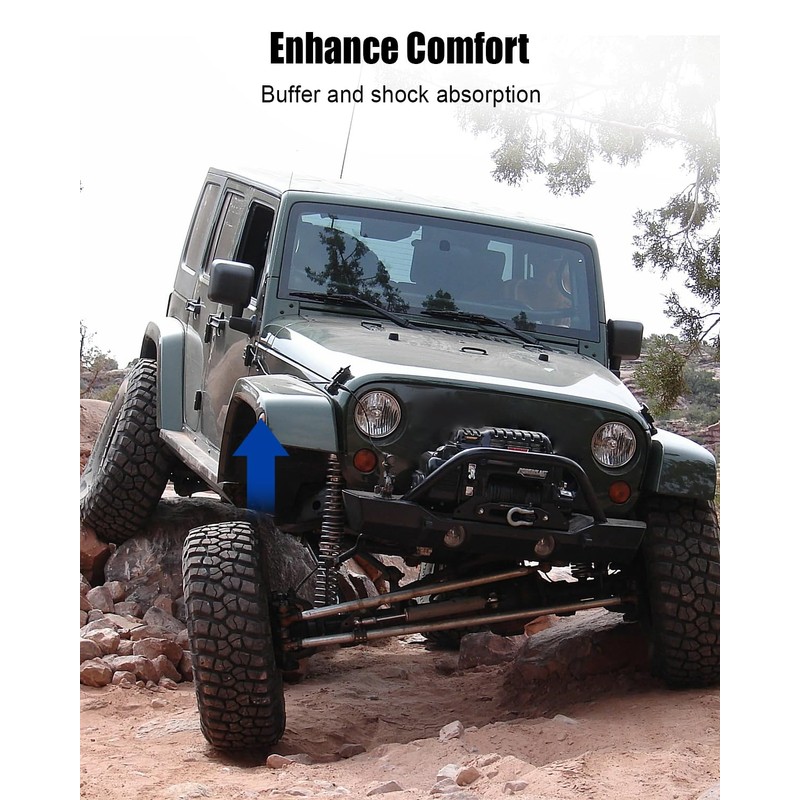 1.5" Front Spring Spacer Set Fit for Jeep Wrangler Gladiator