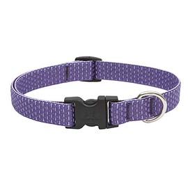 Large Dog Collar by Lupine ECO Collection 3/4" Wide Lilac adjusts from 15" to 25"