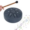 Tongue Drum 3inch 6 Tone Steel with 1pcs Drumstick Mini