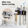 MAYZOLOP Hair Dryer Holder, Hair Tool Organizer, Blow Dryer Hanger