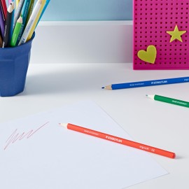 Staedtler 132958 - ERGOSOFT Coloured Pencils, Wallet of 24