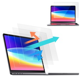 2 Pack Blue Light Macbook Screen Protector Touch Screen Compatible with MacBook Pro 13 inch 2016-2022 M1 M2 and Macbook Air 13 inch 2018-2021 M1, Anti-Glare Anti Scratch Bubble Free for Eyes Protection Blue Light Blocking