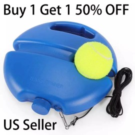 Unbranded Tennis Training Tool Exercise Ball Sport Single player Rebound Ball Trainer - base and a ball