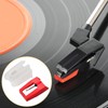 4-Pack Record Player Needles – Turntable Stylus Replacements with Ruby