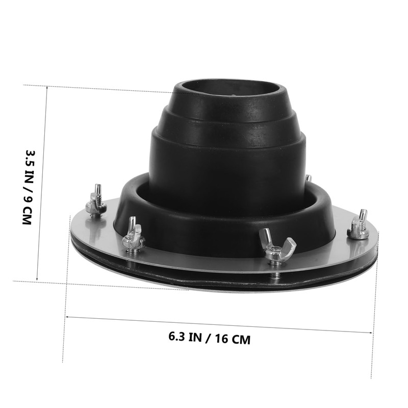 Sosoport Hot Tent Stove Jack Scald Fireproof Chimney Protector for
