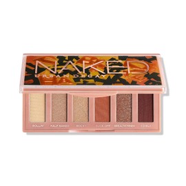 Urban Decay Naked Mini Half Backed – Paleta de Sombras de Ojos, 6 Tonos con Acabado Mate, Satinado y Metálico, Alta Pigmentación y Larga Duración, Vegana, Formato Mini