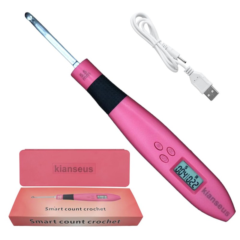 Automatic Counting Crochet Hooks - Convenient Knitting Tools for Crocheters,