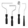 Fiberglass Roller Tools Kit, 4pcs Fiberglass Resin Laminating Bubble Roller