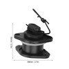 PVC Inflatable Boats Drainage Valve Corrosion Resistant Black Boat Replaceable