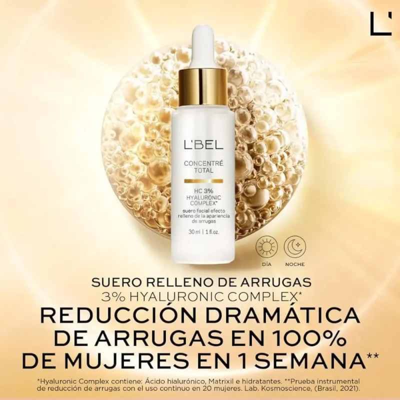 Suero Facial Vitamina C + Acido Hialuronico Anti Manchas Todo
