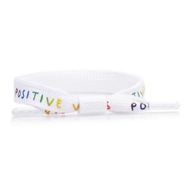 Pulsera Rastaclat para Hombres y Mujeres - Cordon' Positive Vibes Pulsera de Hilo de Encaje Múltiple Ajustable y Apilable Hecha a Mano Mediano/Grande