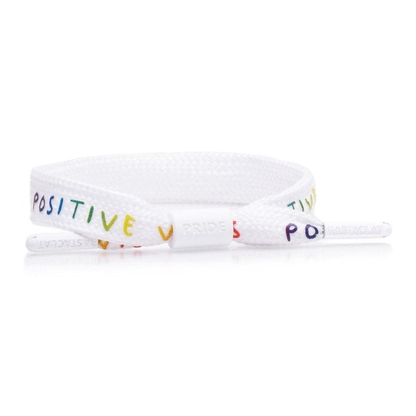 Pulsera Rastaclat para Hombres y Mujeres - Cordon' Positive Vibes