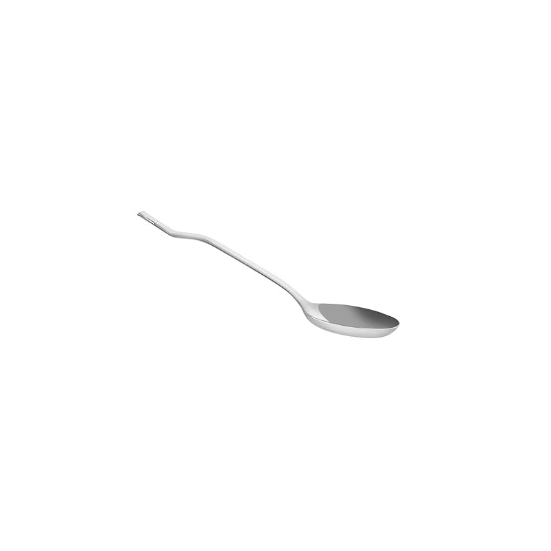 HENDI Sauce Spoon for Pizza Sauces, Flat Base, Curved Handle,