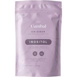 Úumbal Inositol en Polvo 250 g | Myo- Inositol | Adicionado con Vitamina D | Con Ácido Fólico| En polvo | Sin sabor | 100 porciones