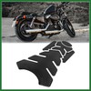 Motoforti Fuel Tank Protector PVC Rubber Pad Emblem Badge Sticker
