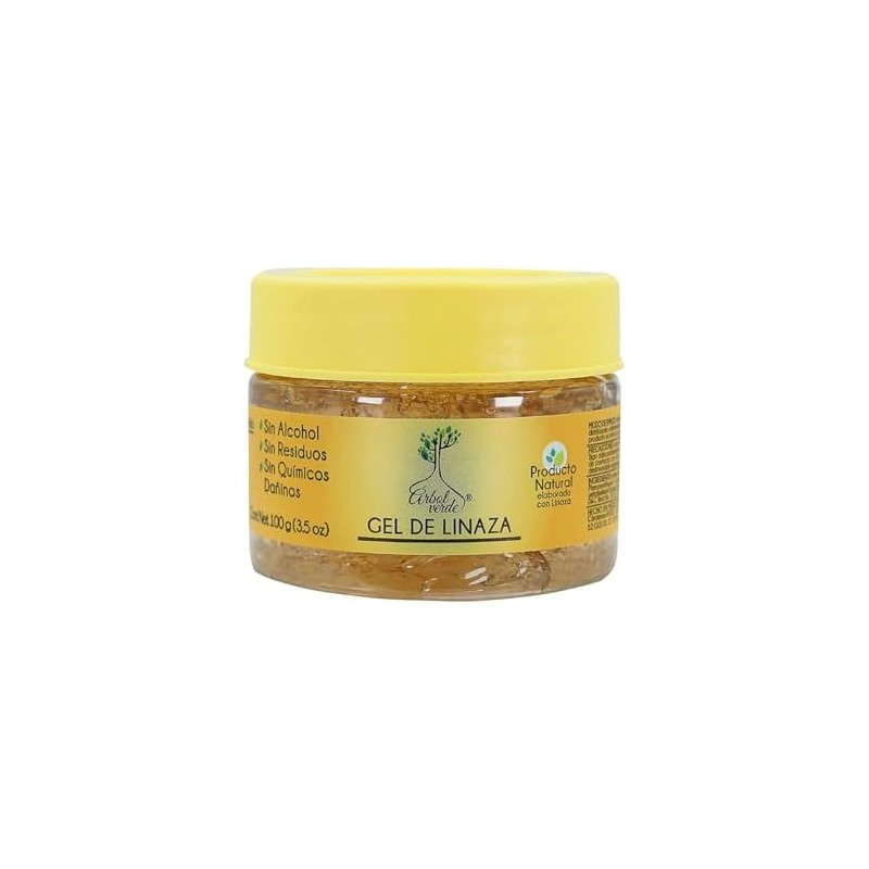 Gel fijador Árbol Verde con Extracto de Linaza 100g