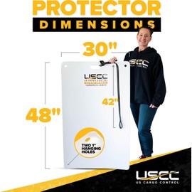 US Cargo Control Appliance Slider with Pull Strap, 48" X 30" Plastic Floor Protection Appliance Moving Mat for Moving on Hardwood Floors & Tile Floors, Glides Easy & Fits Standard Doorway - 2 Pack